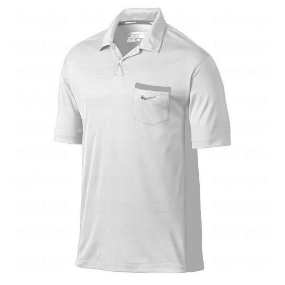 NWOT Nike Men's Golf Lightweight Innovation Cool Sport White Polo Size XXL